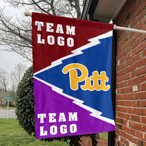 Panthers vs Custom Team House Divided Flag, Custom Spirit Flag