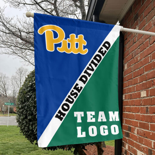 Panthers vs Custom Team House Divided Flag, Custom Split Flag Panthers vs Custom Team House Divided Flag, Custom Split Flag