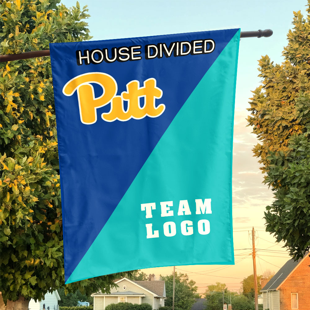 Panthers vs Custom Team House Divided Flag, Custom Team Flag Panthers vs Custom Team House Divided Flag, Custom Team Flag