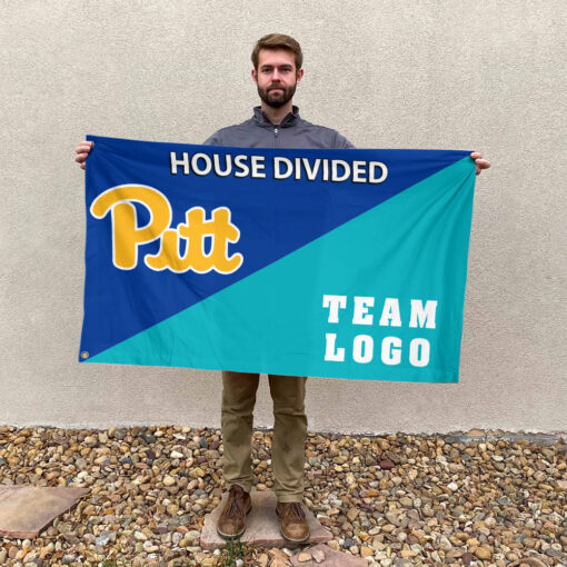 Panthers vs Custom Team House Divided Flag, Custom Team Flag Panthers vs Custom Team House Divided Flag, Custom Team Flag