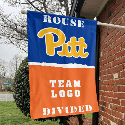 Panthers vs Custom Team House Divided Flag, NCAA College Flag