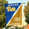 Panthers vs Custom Team House Divided Flag, NCAA Rivalry Flag