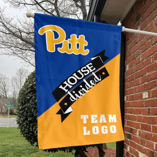 Panthers vs Custom Team House Divided Flag, NCAA Team Flag Panthers vs Custom Team House Divided Flag, NCAA Team Flag