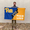 Panthers vs Custom Team House Divided Flag, NCAA Team Flag 2 Panthers vs Custom Team House Divided Flag, NCAA Team Flag