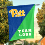 Panthers vs Custom Team House Divided Flag, Personalized College Flag