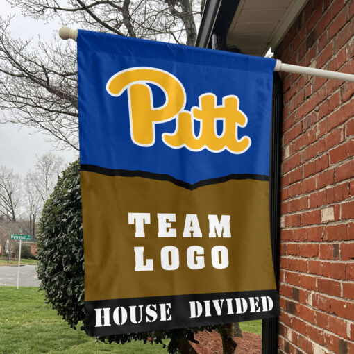 Panthers vs Custom Team House Divided Flag, Personalized House Flag Panthers vs Custom Team House Divided Flag, Personalized House Flag