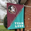 Seminoles vs Custom Team House Divided Flag, College Custom Flag
