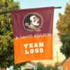 Seminoles vs Custom Team House Divided Flag, Custom House Flag