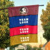 Seminoles vs Custom Team House Divided Flag, Custom Rival Flag