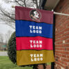Seminoles vs Custom Team House Divided Flag, Custom Rival Flag
