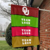 Sooners vs Custom Team House Divided Flag, Custom Rival Flag 1 Sooners vs Custom Team House Divided Flag, Custom Rival Flag