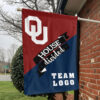 Sooners vs Custom Team House Divided Flag, NCAA Team Flag 1 Sooners vs Custom Team House Divided Flag, NCAA Team Flag