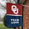 Sooners vs Custom Team House Divided Flag, Personalized NCAA Flag 1 Sooners vs Custom Team House Divided Flag, Personalized NCAA Flag