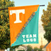 Volunteers vs Custom Team House Divided Flag, College Custom Flag