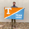 Volunteers vs Custom Team House Divided Flag, Custom College Flag