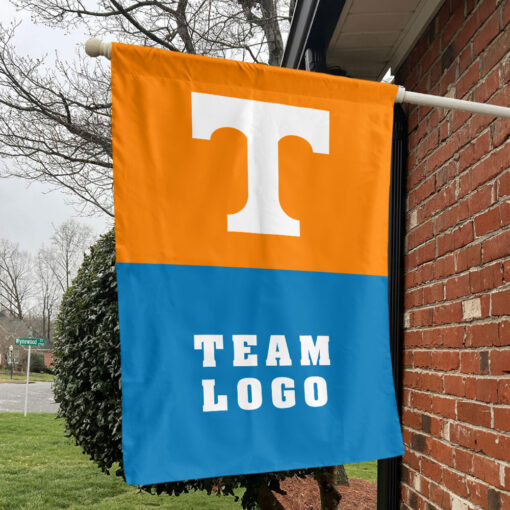 Volunteers vs Custom Team House Divided Flag, Custom NCAA Flag