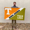 Volunteers vs Custom Team House Divided Flag, Custom Rivalry Flag