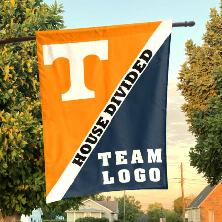 Volunteers vs Custom Team House Divided Flag, Custom Split Flag