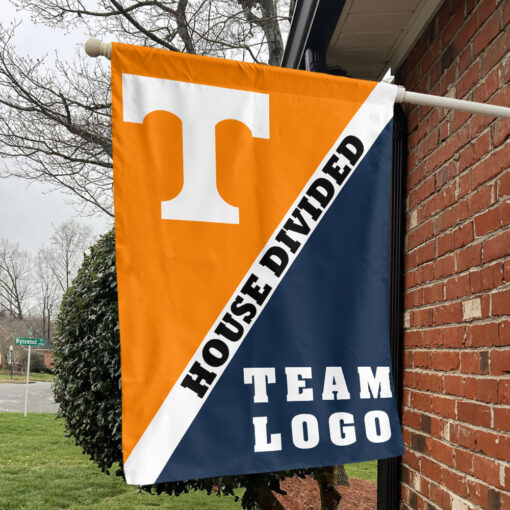 Volunteers vs Custom Team House Divided Flag, Custom Split Flag Volunteers vs Custom Team House Divided Flag, Custom Split Flag
