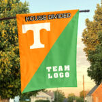 Volunteers vs Custom Team House Divided Flag, Custom Team Flag