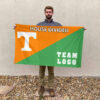 Volunteers vs Custom Team House Divided Flag, Custom Team Flag 2 Volunteers vs Custom Team House Divided Flag, Custom Team Flag