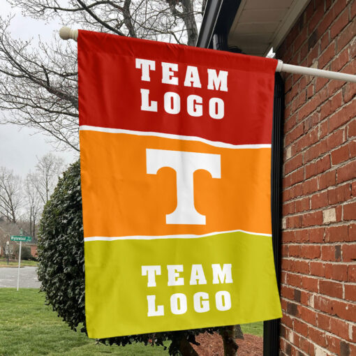 Volunteers vs Custom Team House Divided Flag, Custom Two Team Flag Volunteers vs Custom Team House Divided Flag, Custom Two Team Flag