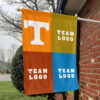 Volunteers vs Custom Team House Divided Flag, NCAA College Rivalry Flag