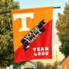 Volunteers vs Custom Team House Divided Flag, NCAA Team Flag