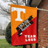 Volunteers vs Custom Team House Divided Flag, NCAA Team Flag