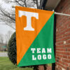 Volunteers vs Custom Team House Divided Flag, Personalized College Flag