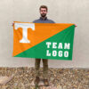 Volunteers vs Custom Team House Divided Flag, Personalized College Flag