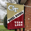 Yellow Jackets vs Custom Team House Divided Flag, Custom House Flag