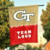 Yellow Jackets vs Custom Team House Divided Flag, Custom Rivalry Flag