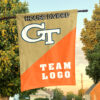 Yellow Jackets vs Custom Team House Divided Flag, Custom Split Flag