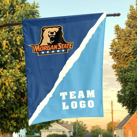 Bears vs Custom Team House Divided Flag, Custom College Flag