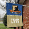 Bears vs Custom Team House Divided Flag, Custom House Flag