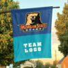 Bears vs Custom Team House Divided Flag, Custom NCAA Flag