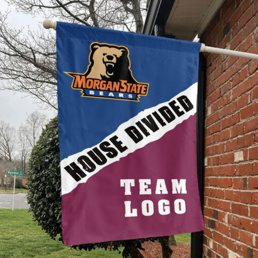 Bears vs Custom Team House Divided Flag, Custom Rivalry Flag Bears vs Custom Team House Divided Flag, Custom Rivalry Flag