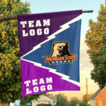 Bears vs Custom Team House Divided Flag, Custom Spirit Flag
