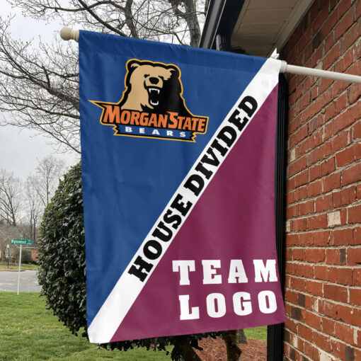 Bears vs Custom Team House Divided Flag, Custom Split Flag