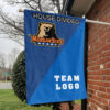 Bears vs Custom Team House Divided Flag, Custom Team Flag