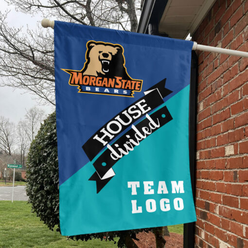 Bears vs Custom Team House Divided Flag, NCAA Team Flag Bears vs Custom Team House Divided Flag, NCAA Team Flag