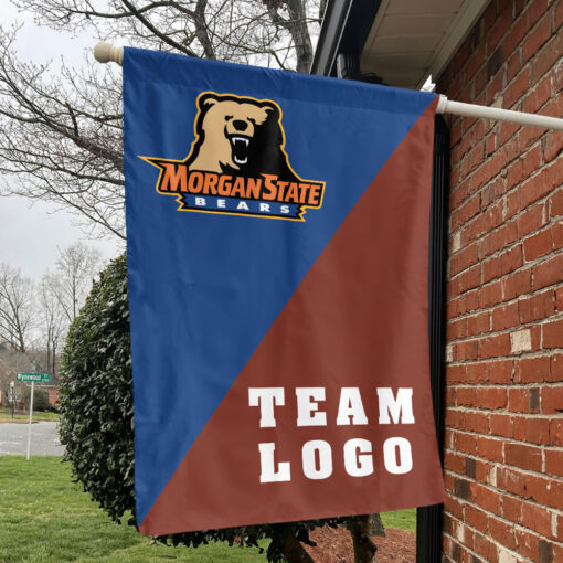 Bears vs Custom Team House Divided Flag, Personalized College Flag Bears vs Custom Team House Divided Flag, Personalized College Flag