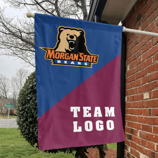 Bears vs Custom Team House Divided Flag, Personalized Team Flag Bears vs Custom Team House Divided Flag, Personalized Team Flag