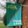 Bison vs Custom Team House Divided Flag, College Custom Flag 1 Bison vs Custom Team House Divided Flag, College Custom Flag