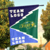 Bison vs Custom Team House Divided Flag, Custom Spirit Flag