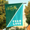 Bison vs Custom Team House Divided Flag, NCAA Split Flag