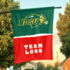 Bison vs Custom Team House Divided Flag, Personalized NCAA Flag