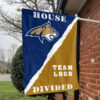 Bobcats vs Custom Team House Divided Flag, Custom College Flag