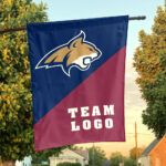 Bobcats vs Custom Team House Divided Flag, Custom Team Flag